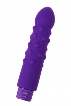 Mor Benekli Yapda Vibratr 17 cm